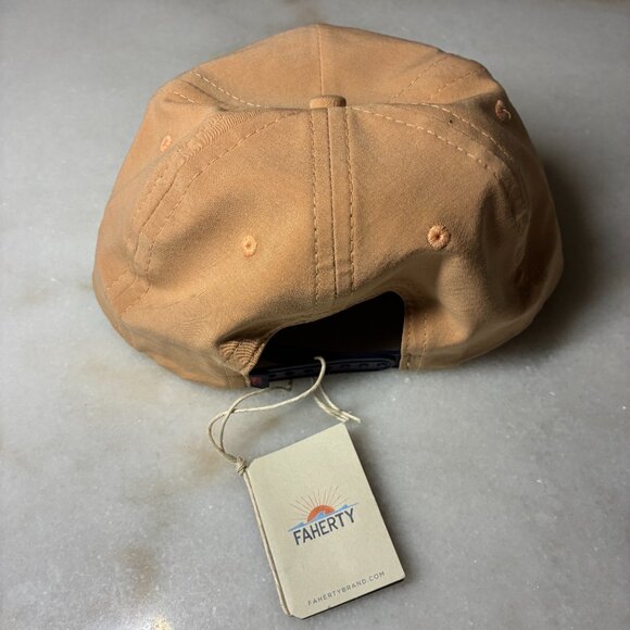 Faherty All Day™ Hat in Sierra (Tan) New with Tags (NWT) N/S - Picture 2 of 6